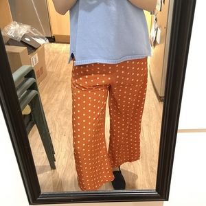 Farrow orange polka dot